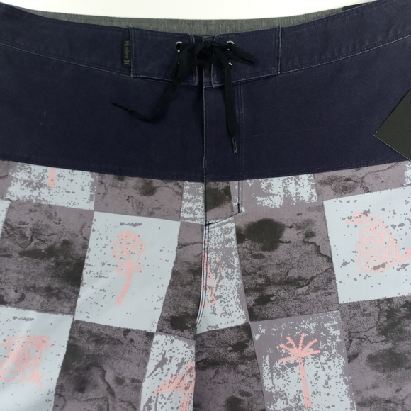 Hurley Surfcheck Phantom Boardshorts 18" Aqua 32 - Picture 2 of 11